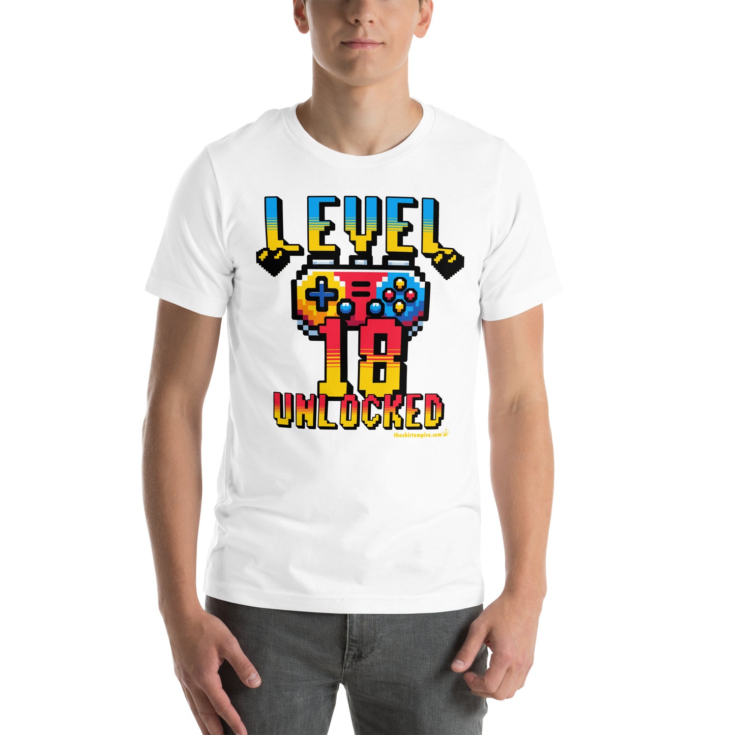 T-Shirt "Level 18 unlocked"