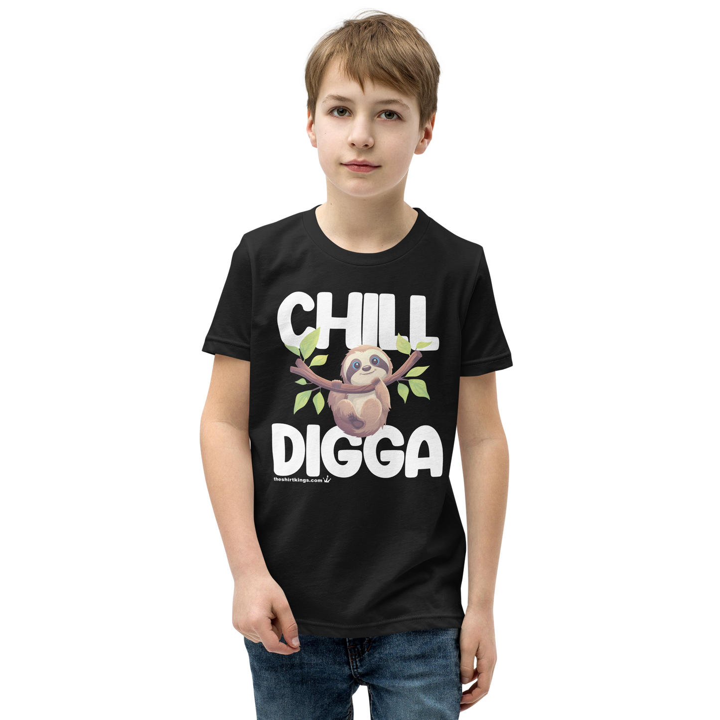 T-Shirt "Faultier Chill Digga"